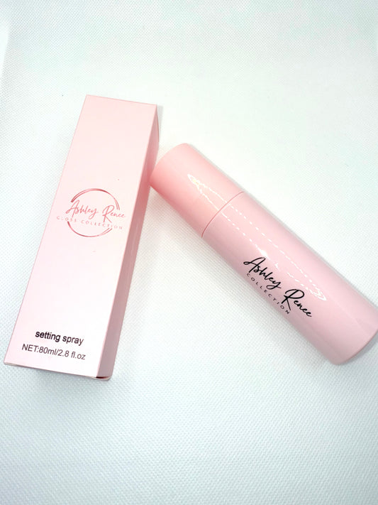 Setting finishing spray