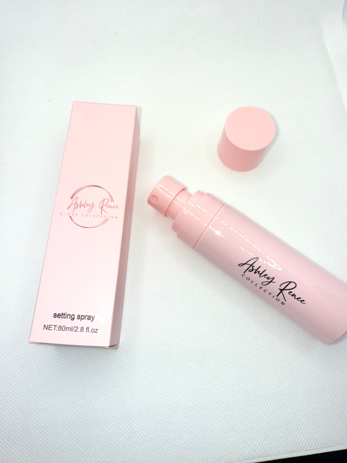 Setting finishing spray